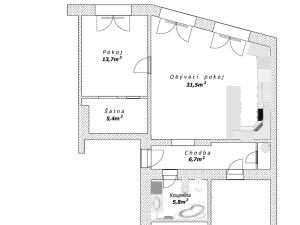 Prodej vícegeneračního domu, Úpice, Dr. A. Hejny, 549 m2