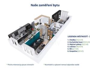 Prodej bytu 2+kk, Praha - Žižkov, Biskupcova, 72 m2