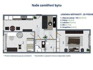 Prodej bytu 2+kk, Praha - Žižkov, Biskupcova, 72 m2