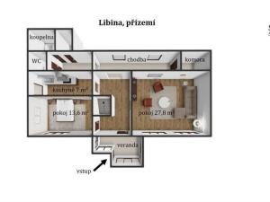 Prodej rodinného domu, Libina, 148 m2