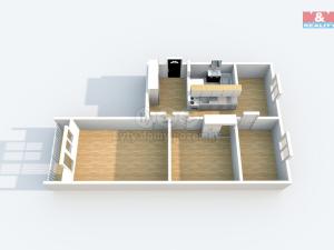 Prodej bytu 3+1, Ústí nad Labem, Maková, 62 m2