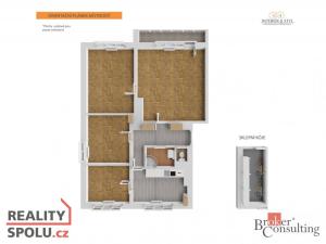 Prodej bytu 4+1, Kroměříž, Talichova, 86 m2