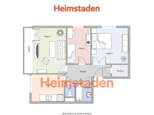 Pronájem bytu 3+1, Karviná - Nové Město, Závodní, 68 m2