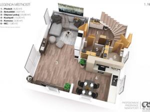Prodej rodinného domu, Choťánky, Na Ohradě, 96 m2