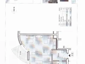 Prodej bytu 1+kk, Praha - Letňany, Tupolevova, 41 m2
