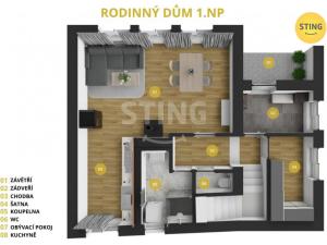 Prodej vícegeneračního domu, Ostředek, 119 m2