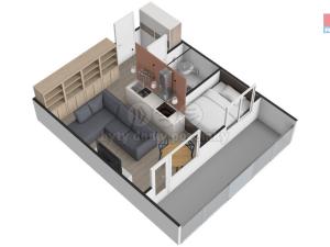 Prodej bytu 1+kk, Kladno - Kročehlavy, Italská, 26 m2