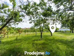 Prodej zahrady, Nový Šaldorf-Sedlešovice, 1844 m2