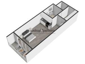 Prodej bytu 1+kk, Praha - Hloubětín, Poděbradská, 33 m2