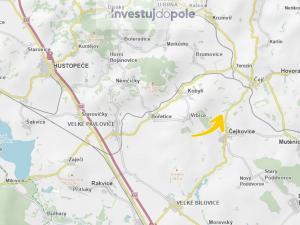 Prodej pole, Čejkovice, 8100 m2