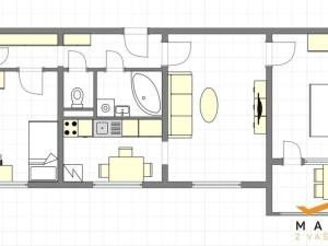 Prodej bytu 3+1, Kladno - Kročehlavy, Polská, 74 m2