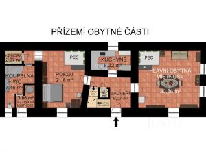 Prodej rodinného domu, Písek - Semice, Obecní, 518 m2