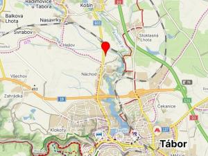 Prodej komerčního pozemku, Tábor - Náchod, Benešovská, 2059 m2