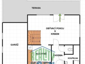 Pronájem rodinného domu, Hovorčovice, U Slunečnic, 154 m2