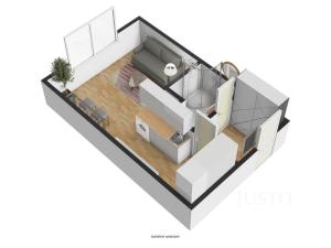 Pronájem bytu 1+kk, Jablonec nad Nisou, Na Vršku, 28 m2