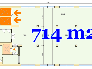 Pronájem kanceláře, Praha - Čakovice, Cukrovarská, 714 m2