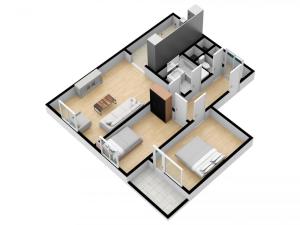 Pronájem bytu 3+kk, Praha - Chodov, Jeřábkova, 70 m2