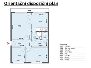 Prodej bytu 3+1, Praha - Střížkov, Českolipská, 54 m2