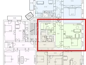 Pronájem bytu 2+kk, Praha - Vinohrady, Mánesova, 70 m2