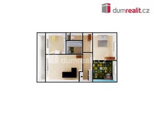 Prodej bytu 3+1, Praha - Prosek, Veltruská, 62 m2