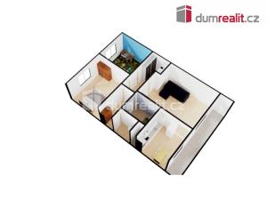 Prodej bytu 3+1, Praha - Prosek, Veltruská, 62 m2