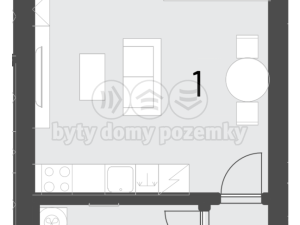 Prodej bytu 1+kk, Brandýs nad Labem-Stará Boleslav, Dřevčická, 36 m2