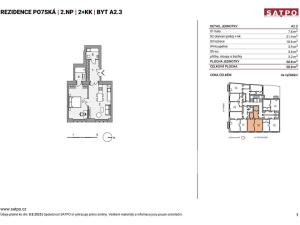 Prodej bytu 2+kk, Praha - Vinohrady, Polská, 58 m2
