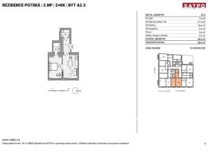 Prodej bytu 2+kk, Praha - Vinohrady, Polská, 58 m2