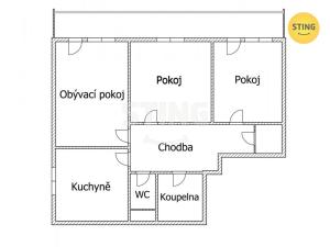 Prodej bytu 3+1, Havířov, Moskevská, 63 m2