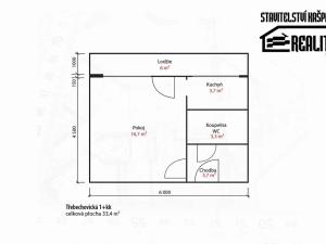Prodej bytu 1+kk, Hradec Králové, Třebechovická, 35 m2