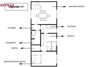 Pronájem bytu 4+1, Nadějkov - Nepřejov, 120 m2