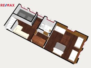 Pronájem bytu 4+1, Nadějkov - Nepřejov, 120 m2