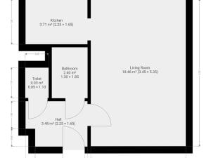 Pronájem bytu 1+kk, Praha - Troja, Mazurská, 30 m2