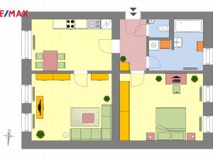Pronájem bytu 2+1, Jablonec nad Nisou, Podhorská, 70 m2