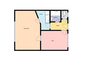 Prodej bytu 2+kk, Praha - Krč, U nových domů I, 42 m2