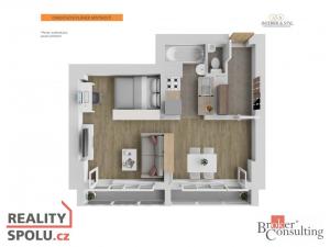 Prodej bytu 1+kk, Mladá Boleslav - Mladá Boleslav III, Jičínská, 38 m2