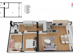 Prodej bytu 3+kk, Praha - Letňany, Ostravská, 85 m2
