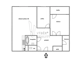 Prodej bytu 3+kk, Praha - Chodov, Machkova, 60 m2