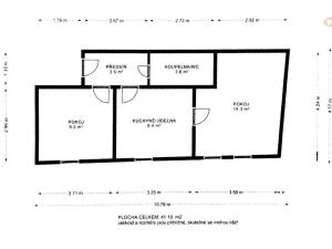 Pronájem bytu 2+1, Olomouc - Řepčín, Řepčínská, 41 m2