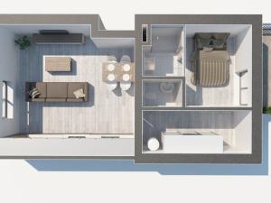 Pronájem bytu 2+kk, České Budějovice - České Budějovice 7, K. Lávičky, 41 m2