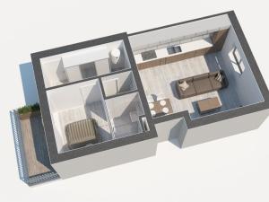 Pronájem bytu 2+kk, České Budějovice - České Budějovice 7, K. Lávičky, 41 m2