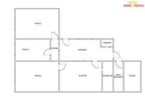 Prodej rodinného domu, Vrátkov, 88 m2