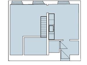 Pronájem bytu 2+kk, Praha - Žižkov, Rokycanova, 39 m2