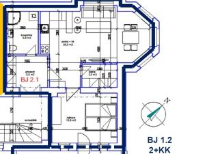 Pronájem bytu 2+kk, Kolín, Havlíčkova, 56 m2