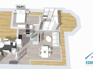 Pronájem bytu 2+kk, Kolín, Havlíčkova, 56 m2