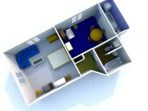 Pronájem bytu 2+kk, Plzeň, Suvorovova, 48 m2