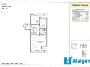 Pronájem bytu 3+kk, Praha - Vinohrady, Korunní, 106 m2