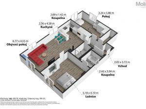 Prodej rodinného domu, Kladruby, 95 m2