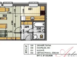 Pronájem bytu 1+1, Těrlicko - Horní Těrlicko, Topolová, 36 m2