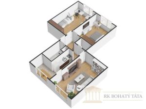 Prodej bytu 3+1, Ústí nad Labem - Severní Terasa, Jizerská, 84 m2